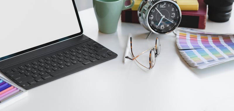 Design consultation with blueprints