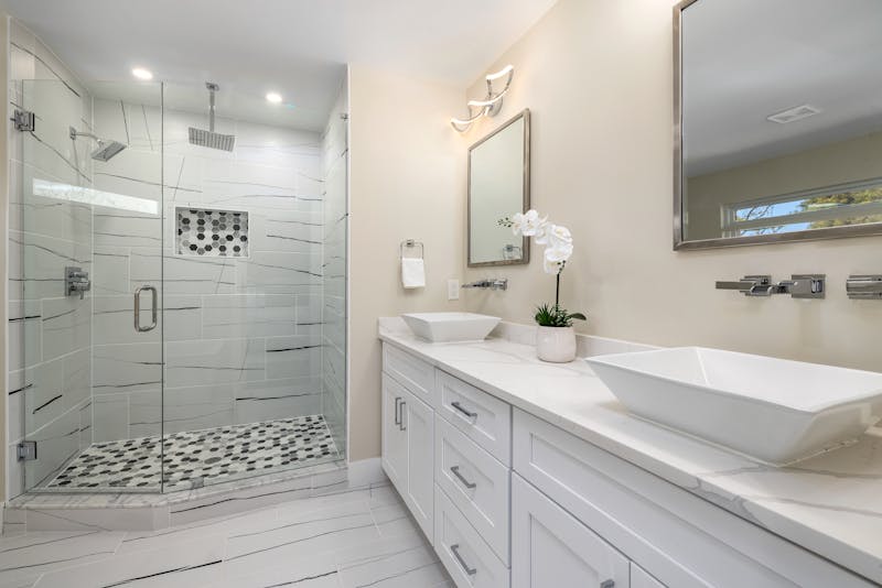 Spa bathroom renovation in San Diego