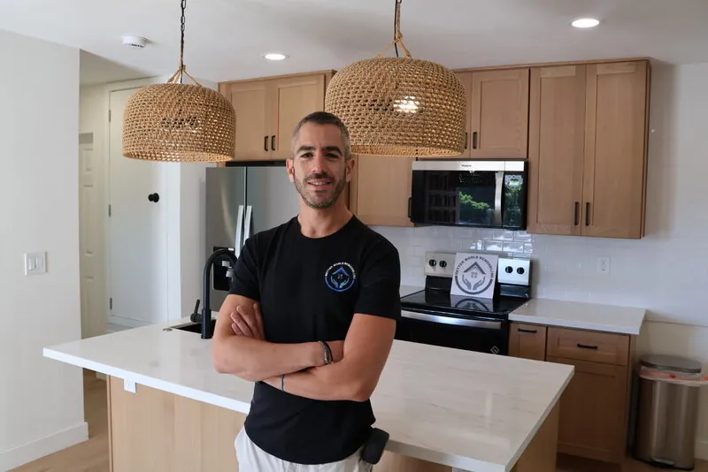 Open concept kitchen remodel in San Diego